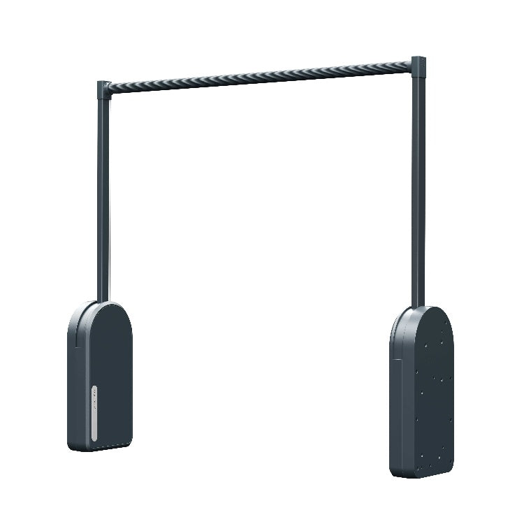 Smart electric clothes rod, smart automatic lifting, touch switch control, metal aluminum alloy clothes rod wardrobe lift