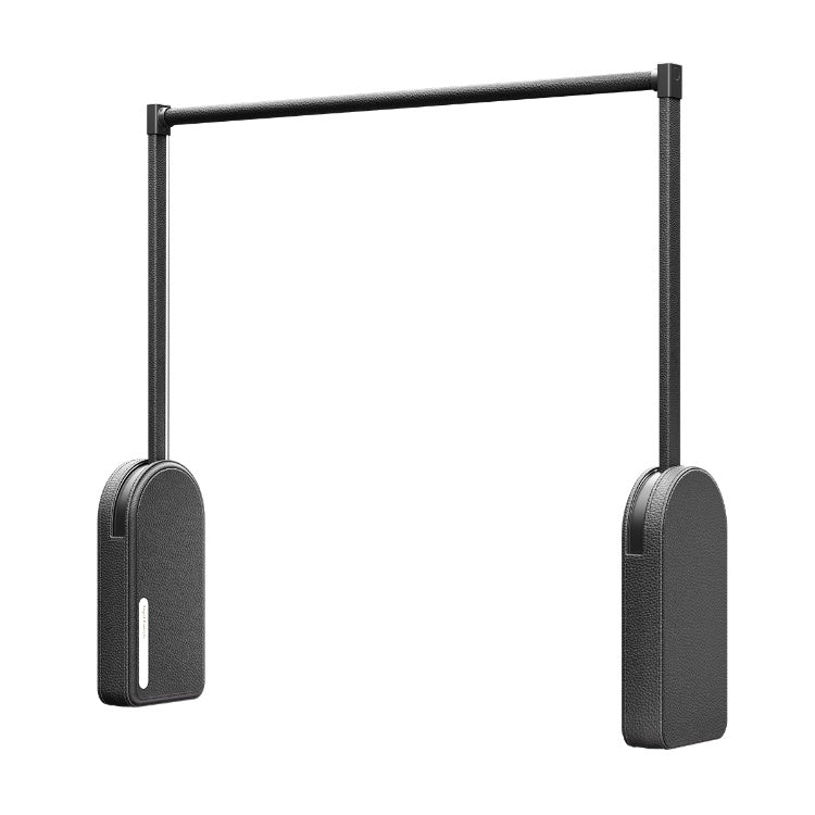 Modern Home - Touch Switch Controlled Electric Lift Hanger for Wardrobes - Leather Finish - 20kg Load Capacity