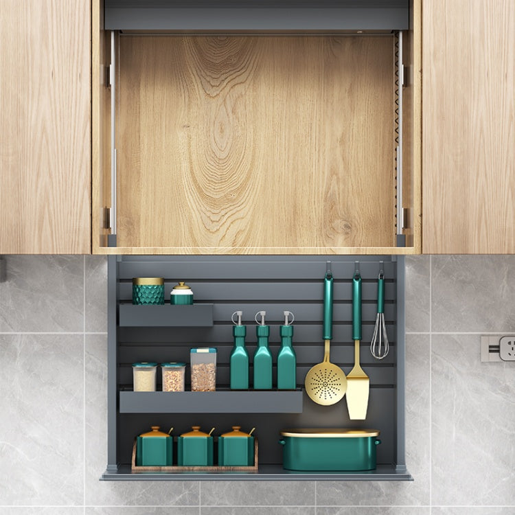 Modern home kitchen intelligent electric lifting kitchenware basket large capacity aluminum alloy