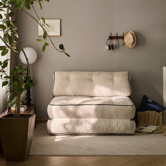 Folding chair bed, futon sofa, adult floor sofa, living room chair, lounge sofa, convertible sofa bed, love seat,