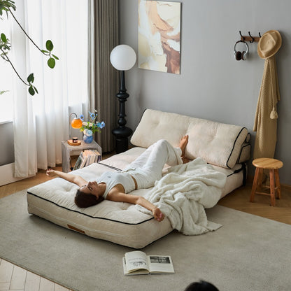 Folding chair bed, futon sofa, adult floor sofa, living room chair, lounge sofa, convertible sofa bed, love seat,
