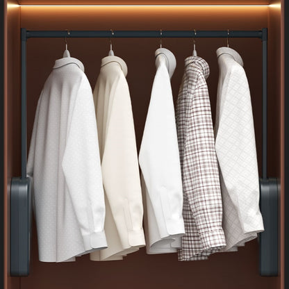 Smart electric clothes rod, smart automatic lifting, touch switch control, metal aluminum alloy clothes rod wardrobe lift