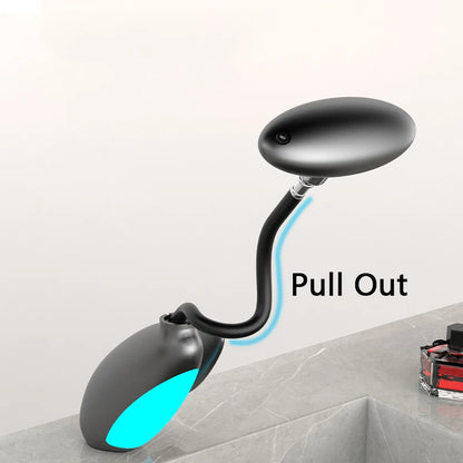 Big LED Basin Faucet 4 Ways Water Outlet Cold and Hot Heavy Tap Water Flow Generates Electricity