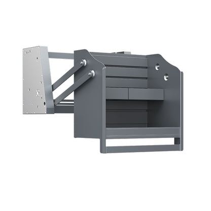Smart electric cabinet - lifting device storage rack suitable for kitchen - durable double-layer lifting cabinet