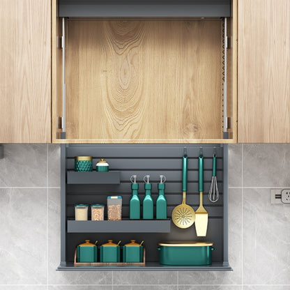 Modern home kitchen intelligent electric lifting kitchenware basket large capacity aluminum alloy